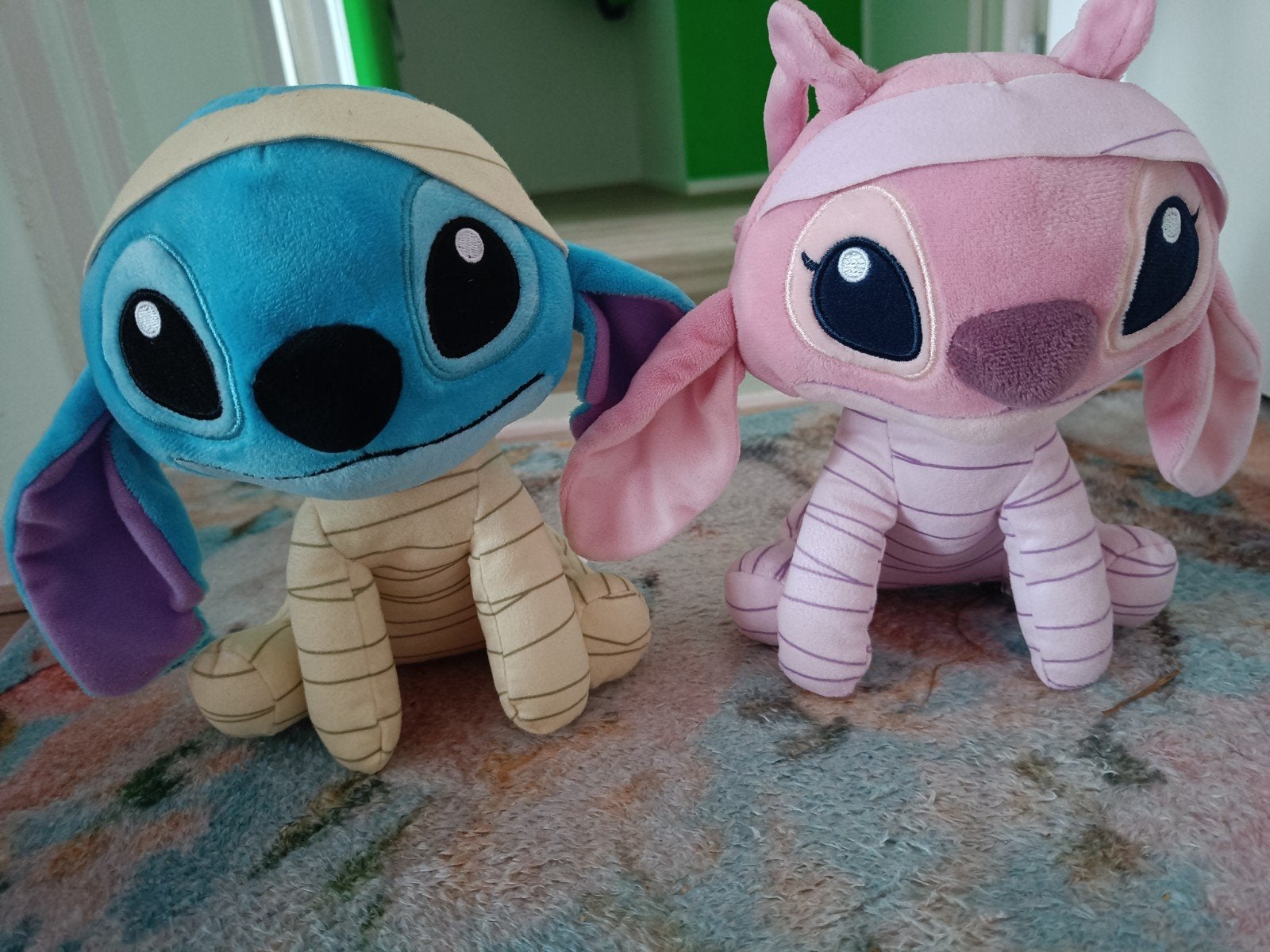 Halloween Stitch & Angel knuffel, Disney, Ophalen of Verzenden, Zo goed als nieuw, Disney