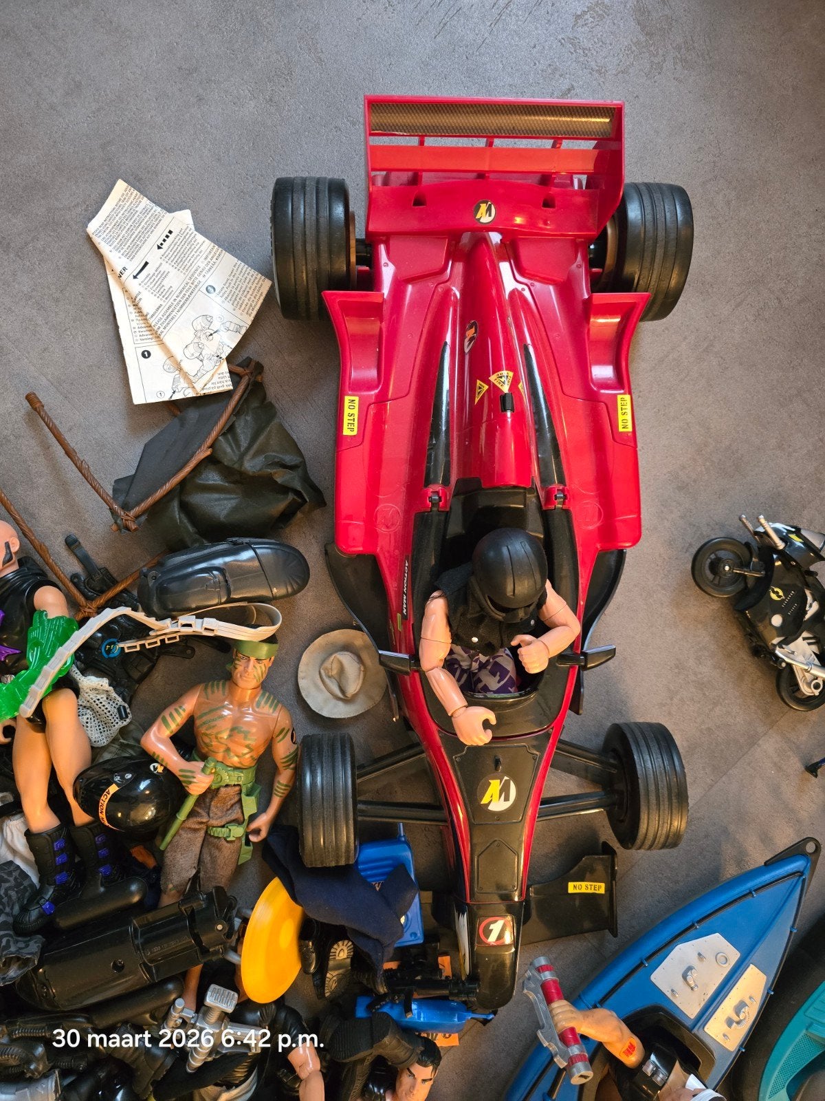 Action man, 10 poppen, f1 auto en veel meer, Kinderen en Baby's, Speelgoed | Actiefiguren, Ophalen of Verzenden