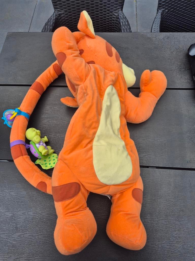 Tijgertje knuffel met rammelaars, Kinderen en Baby's, Speelgoed | Knuffels en Pluche, Oranje, Disney, Overige typen, Ophalen of Verzenden