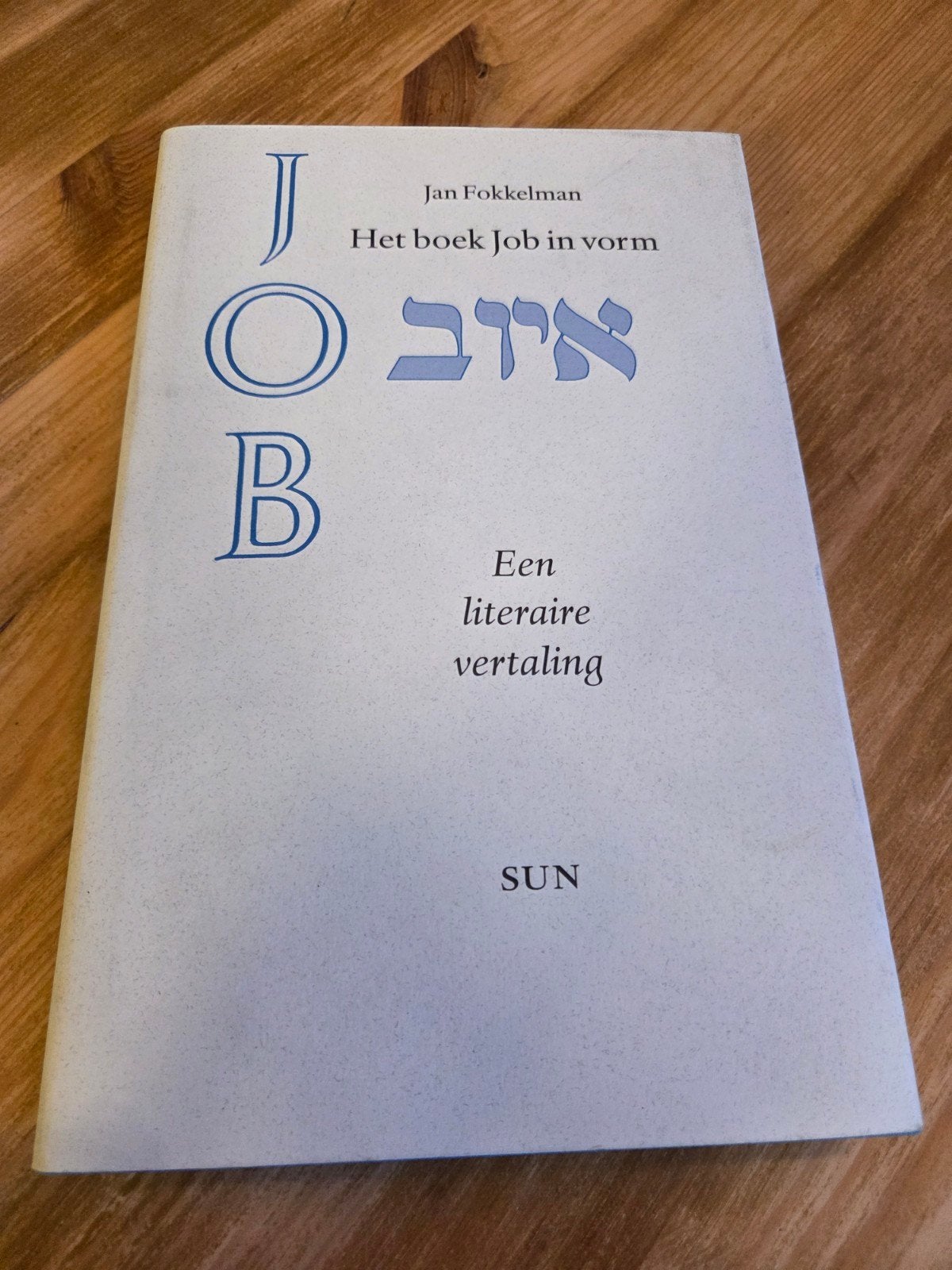 Het boek Job in vorm - Jan Fokkelman (literaire vertaling), Ophalen of Verzenden, Zo goed als nieuw
