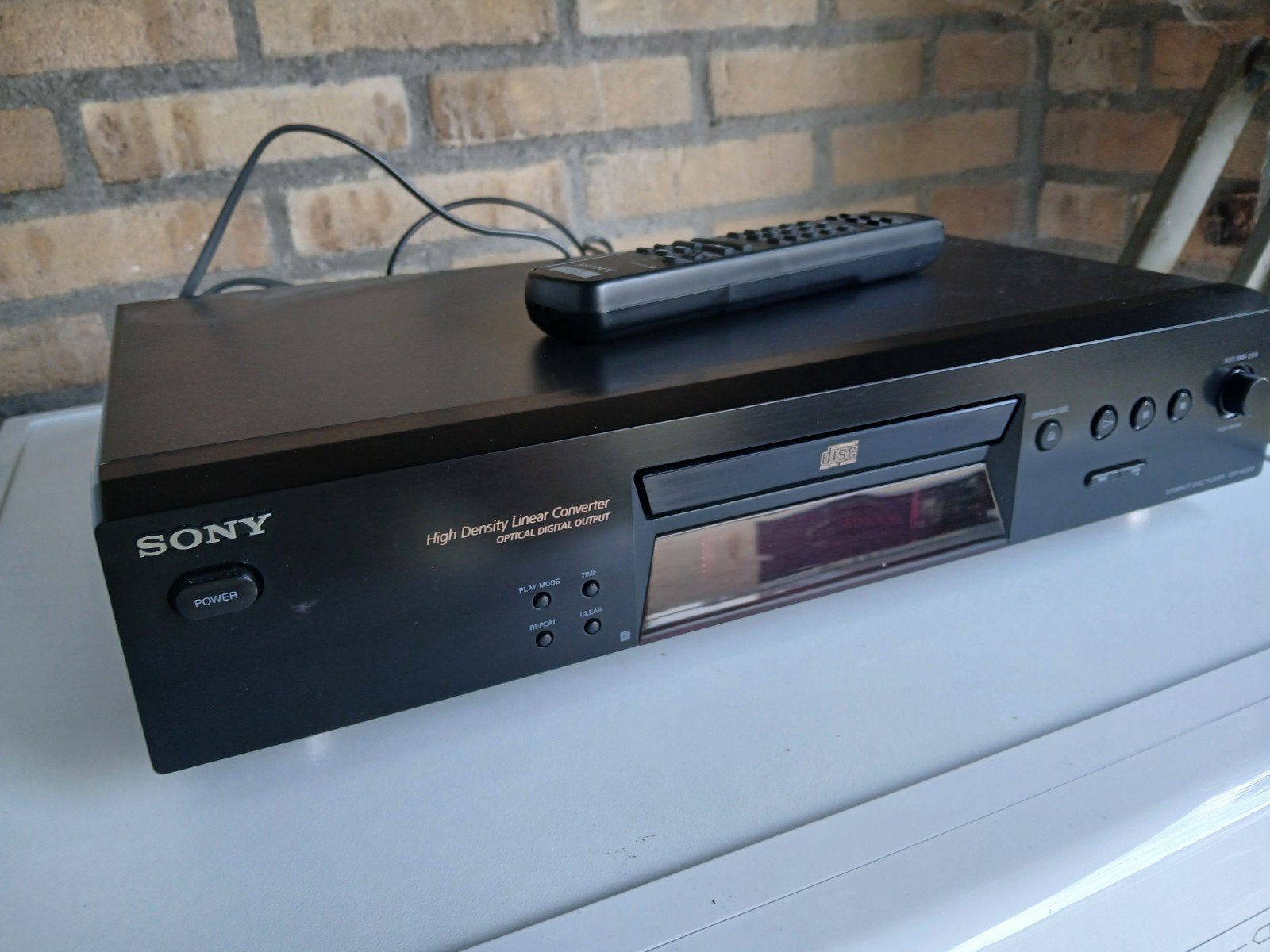 Sony CDP-XE370 CD-speler met afstandsbediening,nieuwstaat!, Audio, Tv en Foto, Ophalen of Verzenden, Gebruikt, Sony