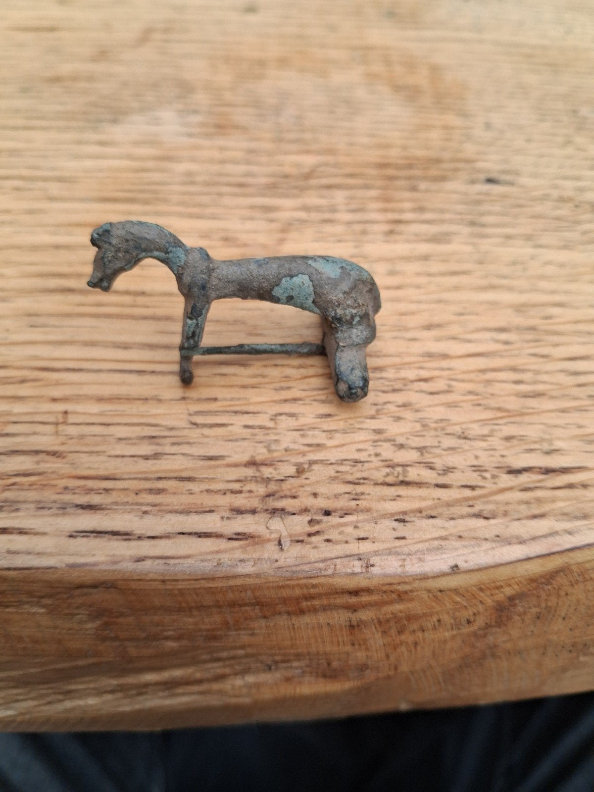 Romeinse paardenfibula - Bodemvondst uit Hongarije, Ophalen of Verzenden