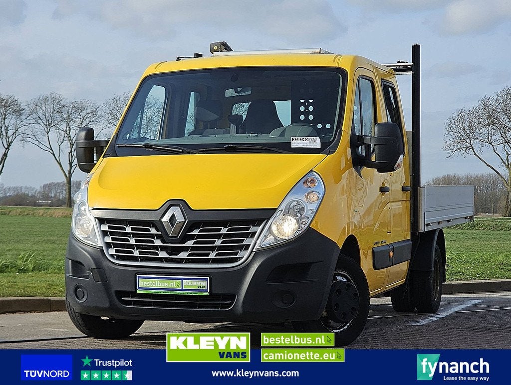 RENAULT MASTER 2.3 dubbellucht export!, Auto's, Bestelauto's, Bedrijf, Te koop, ABS, Airconditioning, Bluetooth, Centrale vergrendeling