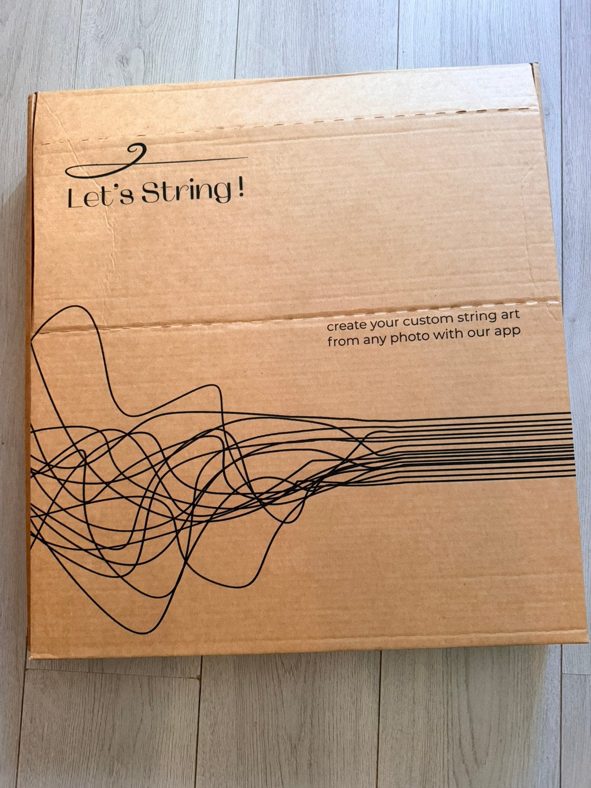 Stringart bord, Ophalen, Zo goed als nieuw
