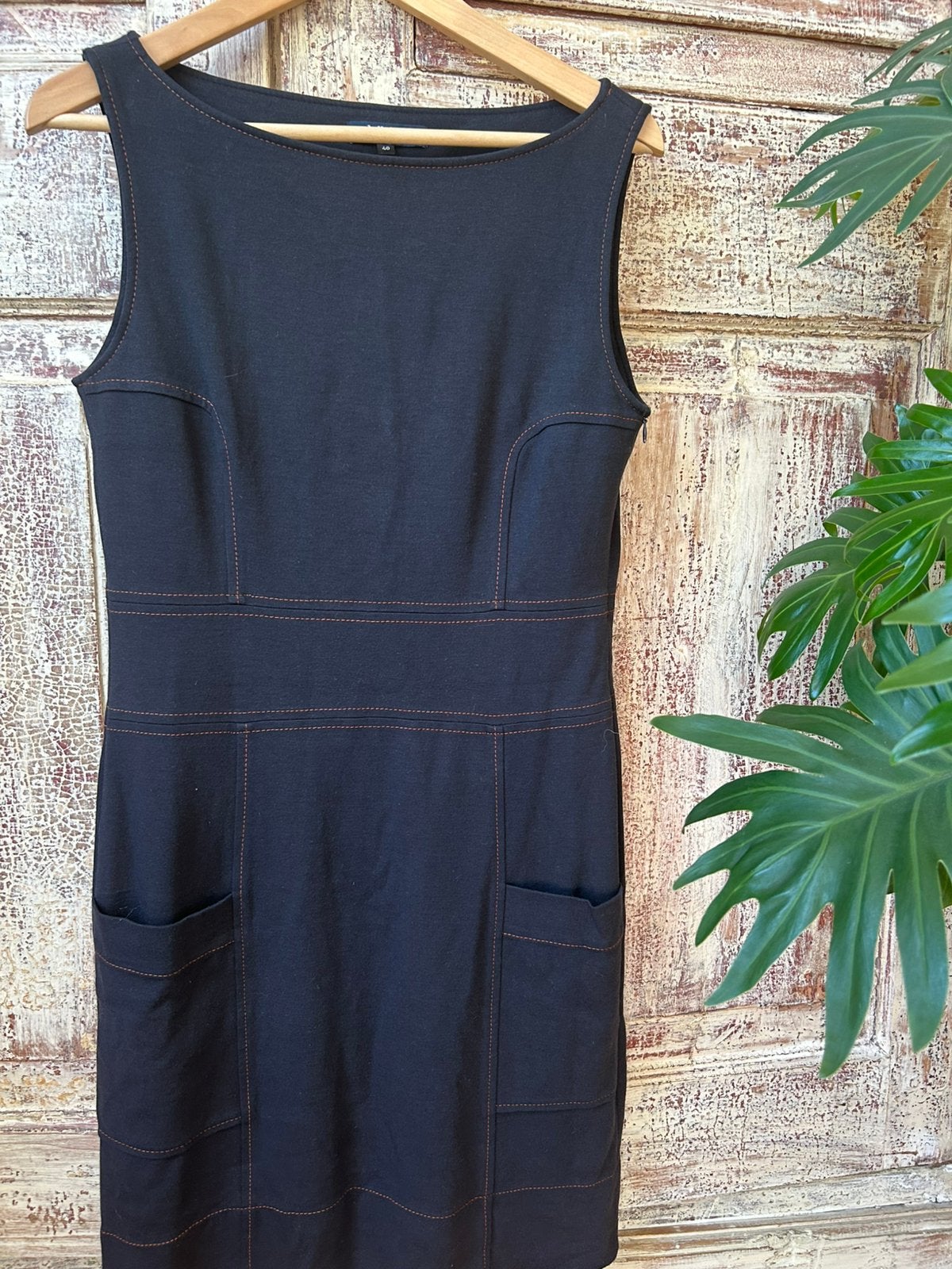 YXN zwart jurkje maat 40 Viscosemix, Kleding | Dames, Ophalen of Verzenden, Zo goed als nieuw, Maat 38/40 (M), Zwart