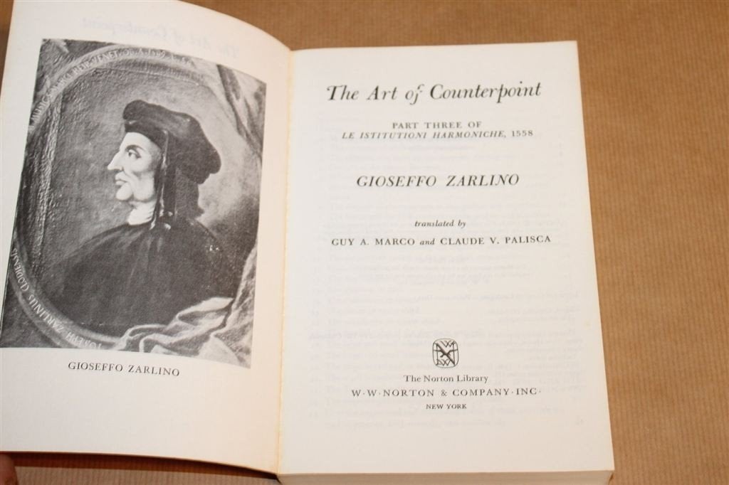 Contrapunt Muziektheorie — Renaissance Studie Zarlino [EN], Ophalen of Verzenden, Gelezen, Artiest