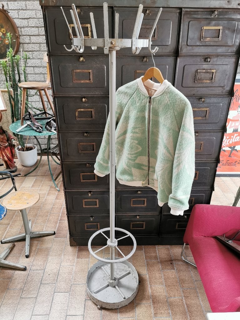 Ahrend Cirkel staande kapstok vintage, Ophalen, Gebruikt, Metaal, Staande kapstok