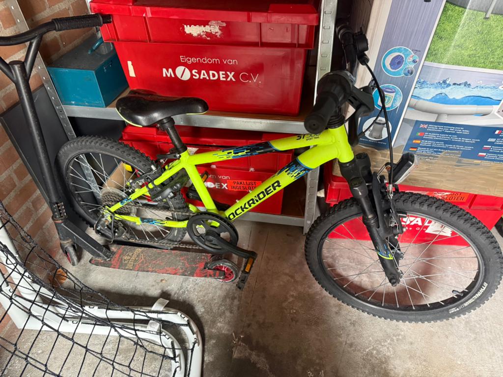 Jongensfiets 20 inch, Fietsen en Brommers, Fietsen | Crossfietsen en BMX, Verzenden, Zo goed als nieuw, Staal