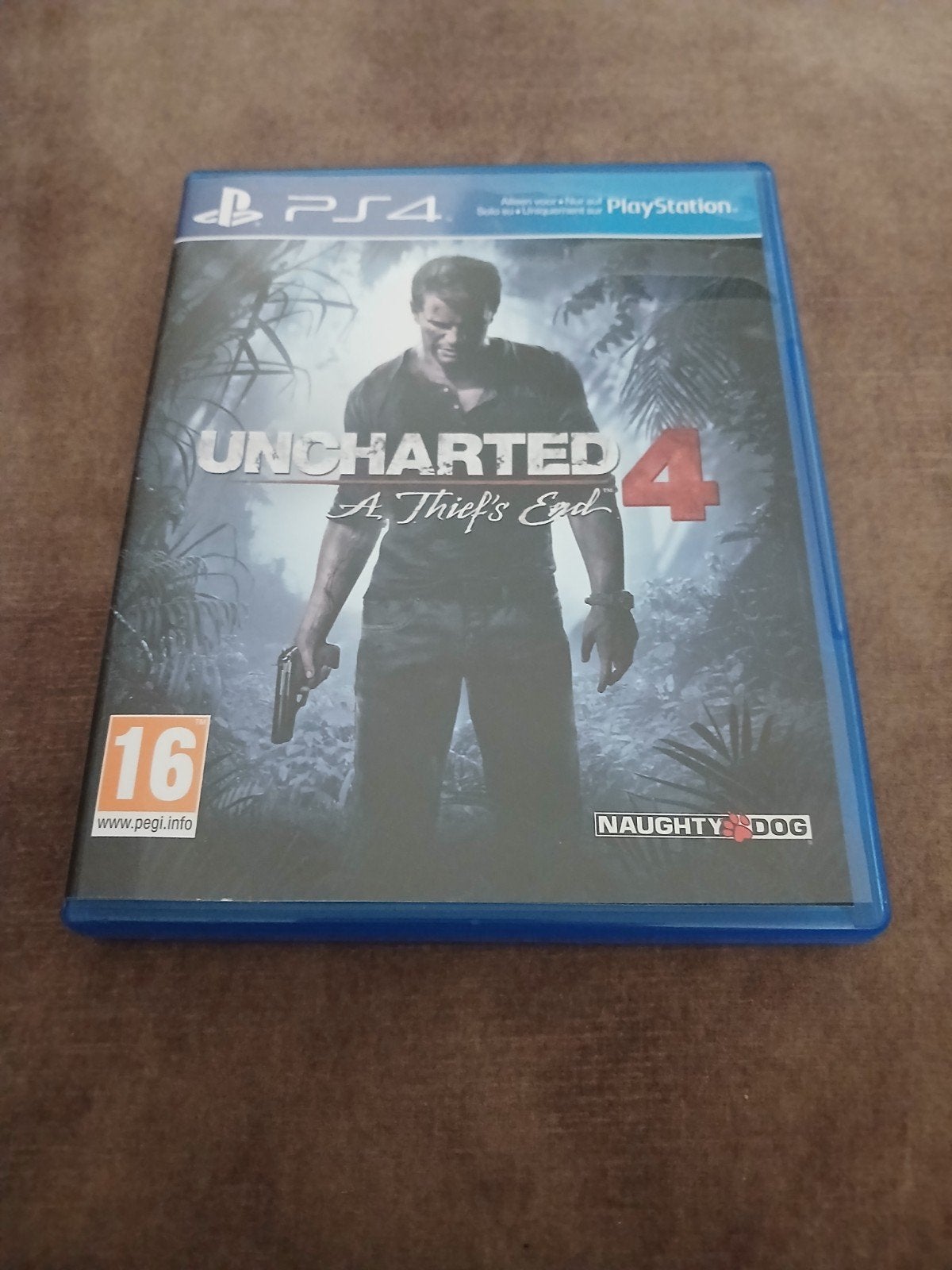 Uncharted 4: A Thief's End (PS4), Online, 1 speler, Zo goed als nieuw, Vanaf 16 jaar
