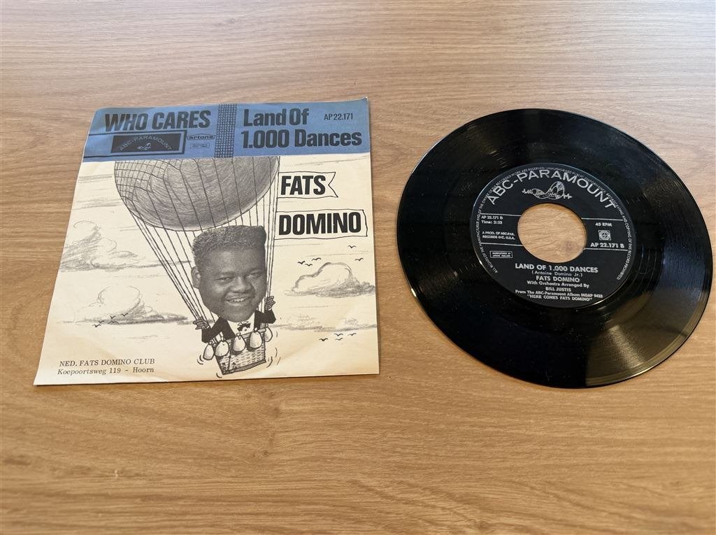 Fats Domino - Who Cares - Land Of 1000 Dances, Ophalen of Verzenden, Zo goed als nieuw, Pop