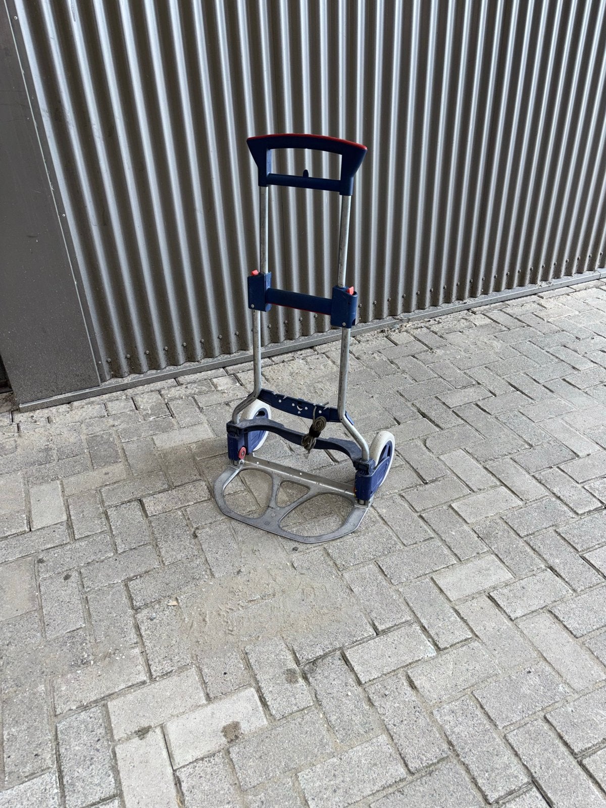 Opklapbaar steekwagentje Braucke Ruxxac-cart aluminium, Ophalen, Gebruikt, Steekwagen