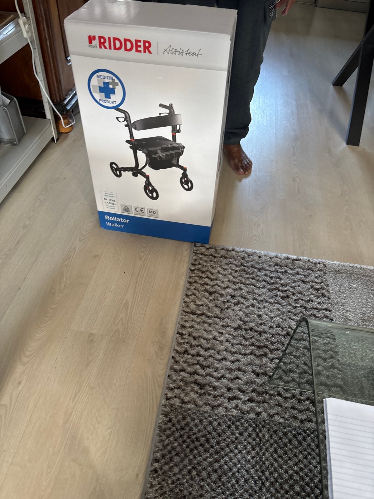 Te koop nieuwe rollator, Ophalen, Opvouwbaar, Nieuw