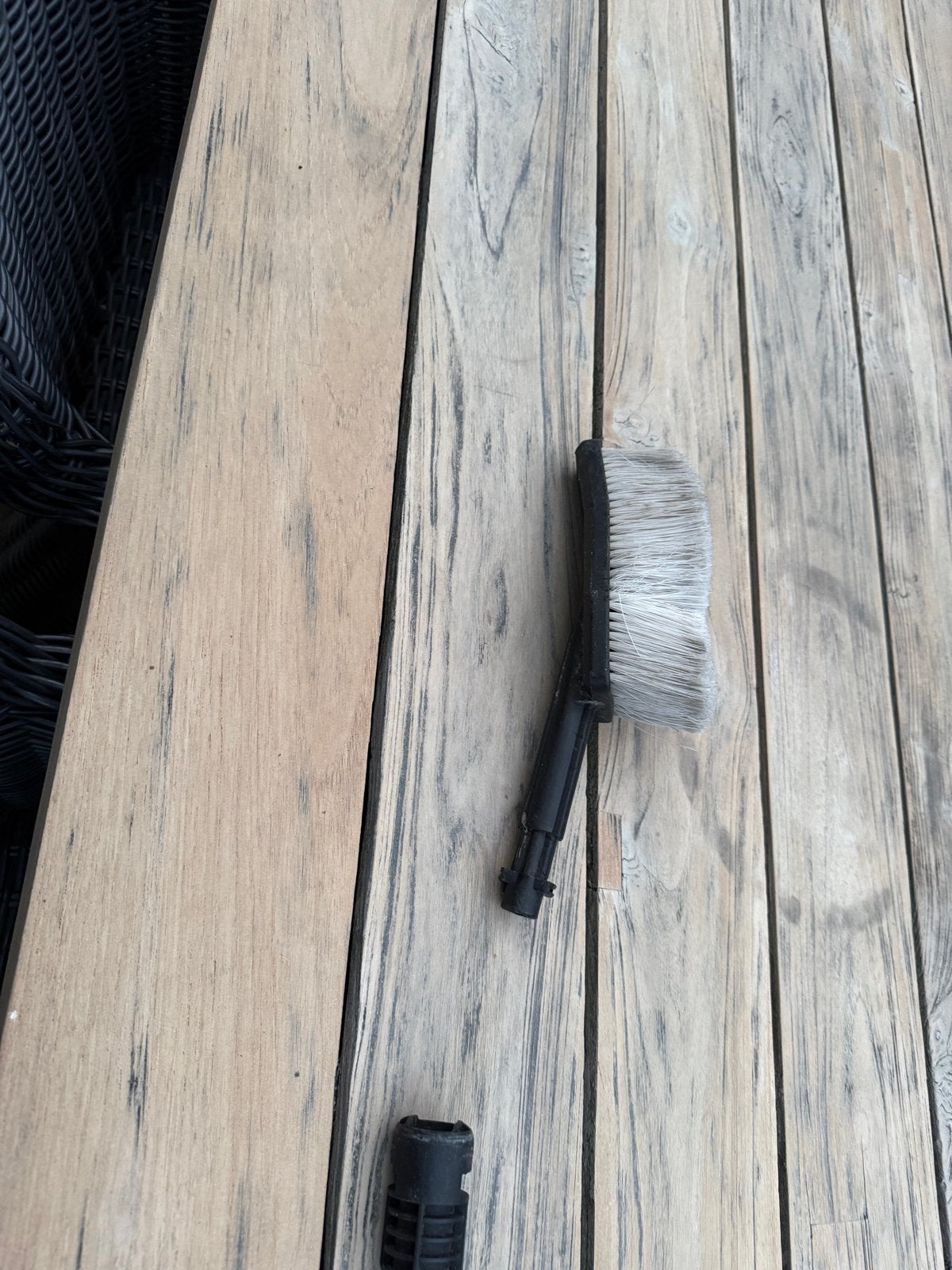 Kärcher wasborstel met telescoopsteel, Tuin en Terras, Hogedrukreinigers, Ophalen of Verzenden, Gebruikt, Elektrisch