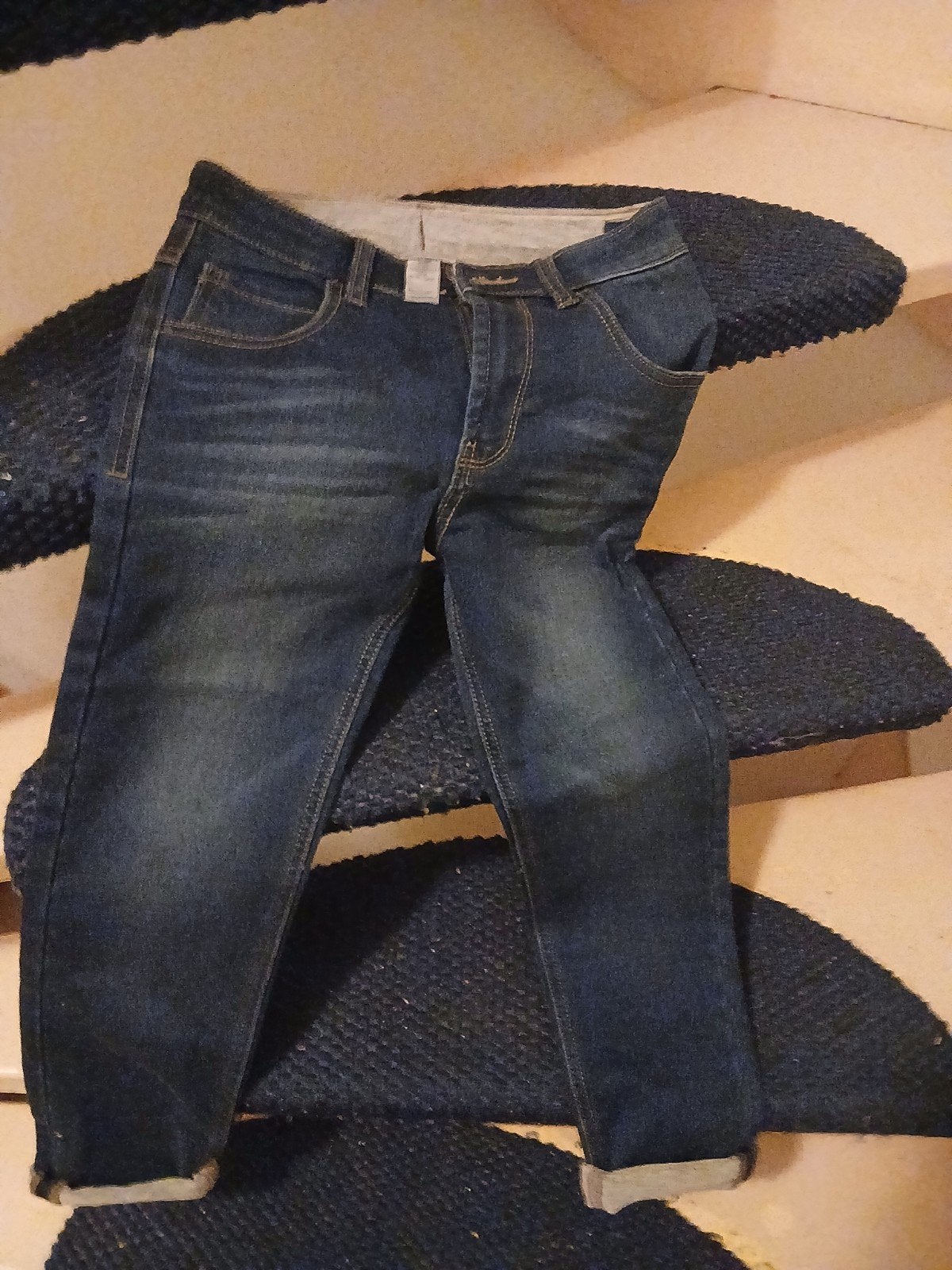 kids jeans new size 128- 135cm, Ophalen, Nieuw, Blauw, W27 (confectie 34) of kleiner