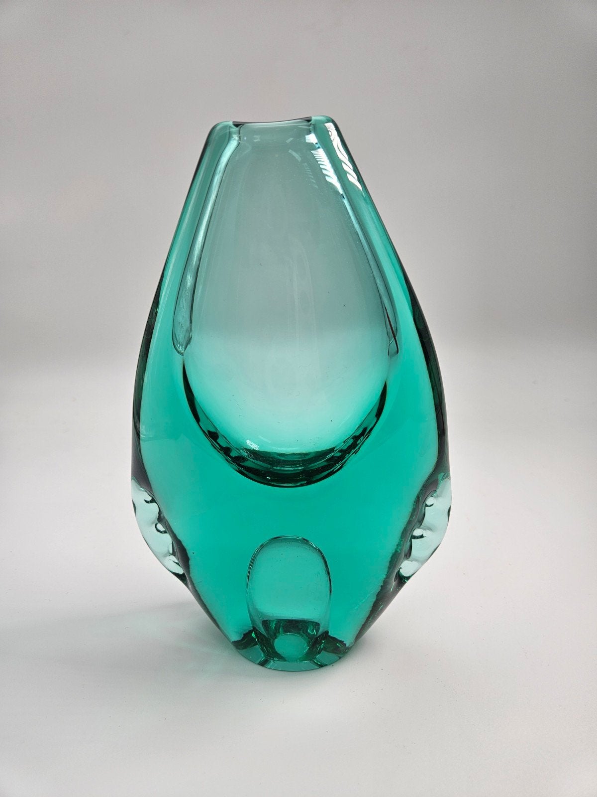 Miloslav Klinger design vaas, Boheems glas, jaren '60, Ophalen of Verzenden