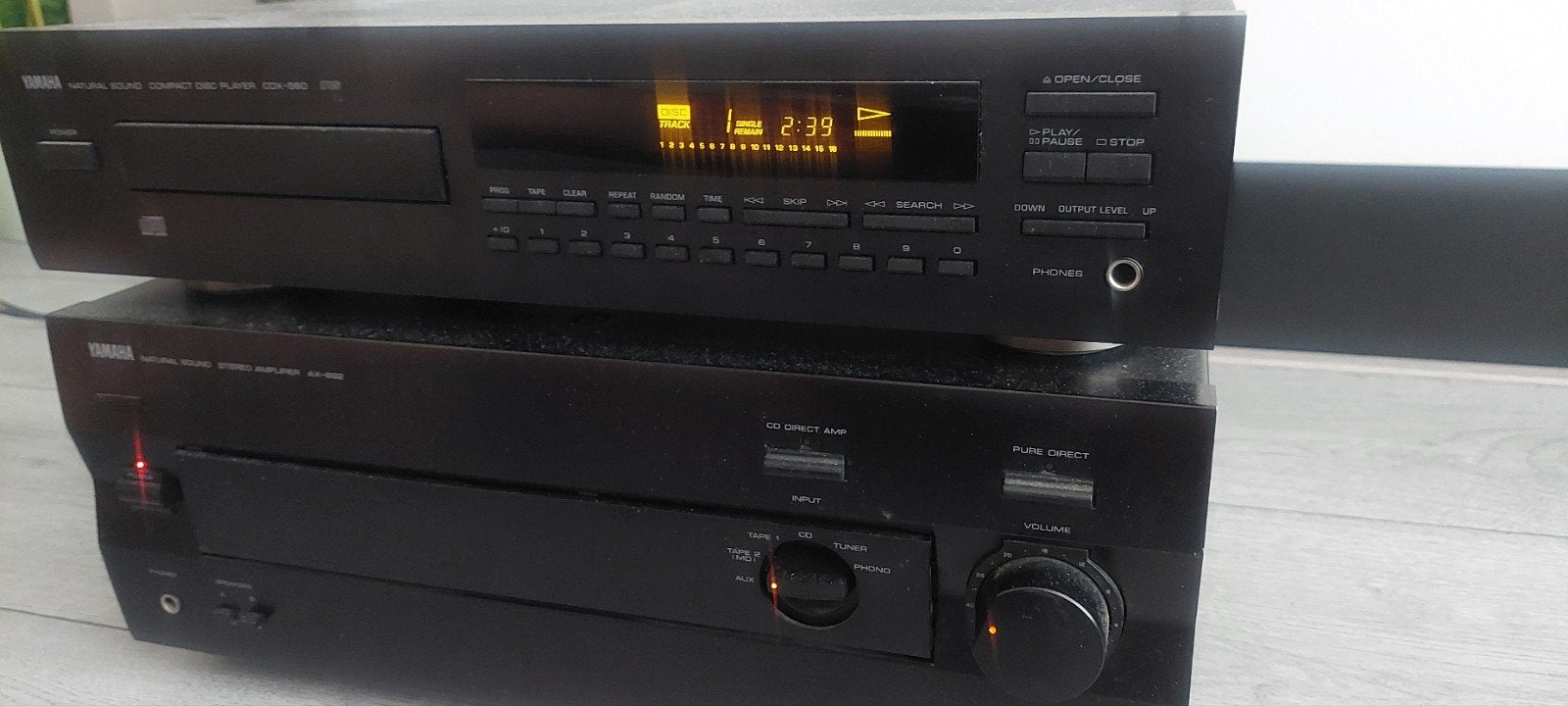 Yamaha AX-892 | CDX-560, Audio, Tv en Foto, Versterkers en Receivers, Ophalen, 120 watt of meer, Yamaha