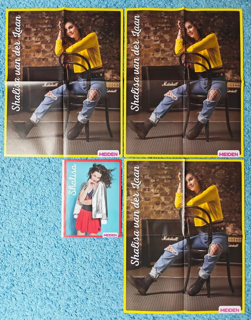 Shalisa van der Laan posters meiden magazine, Ophalen of Verzenden, Nieuw, Rechthoekig Staand, Muziek
