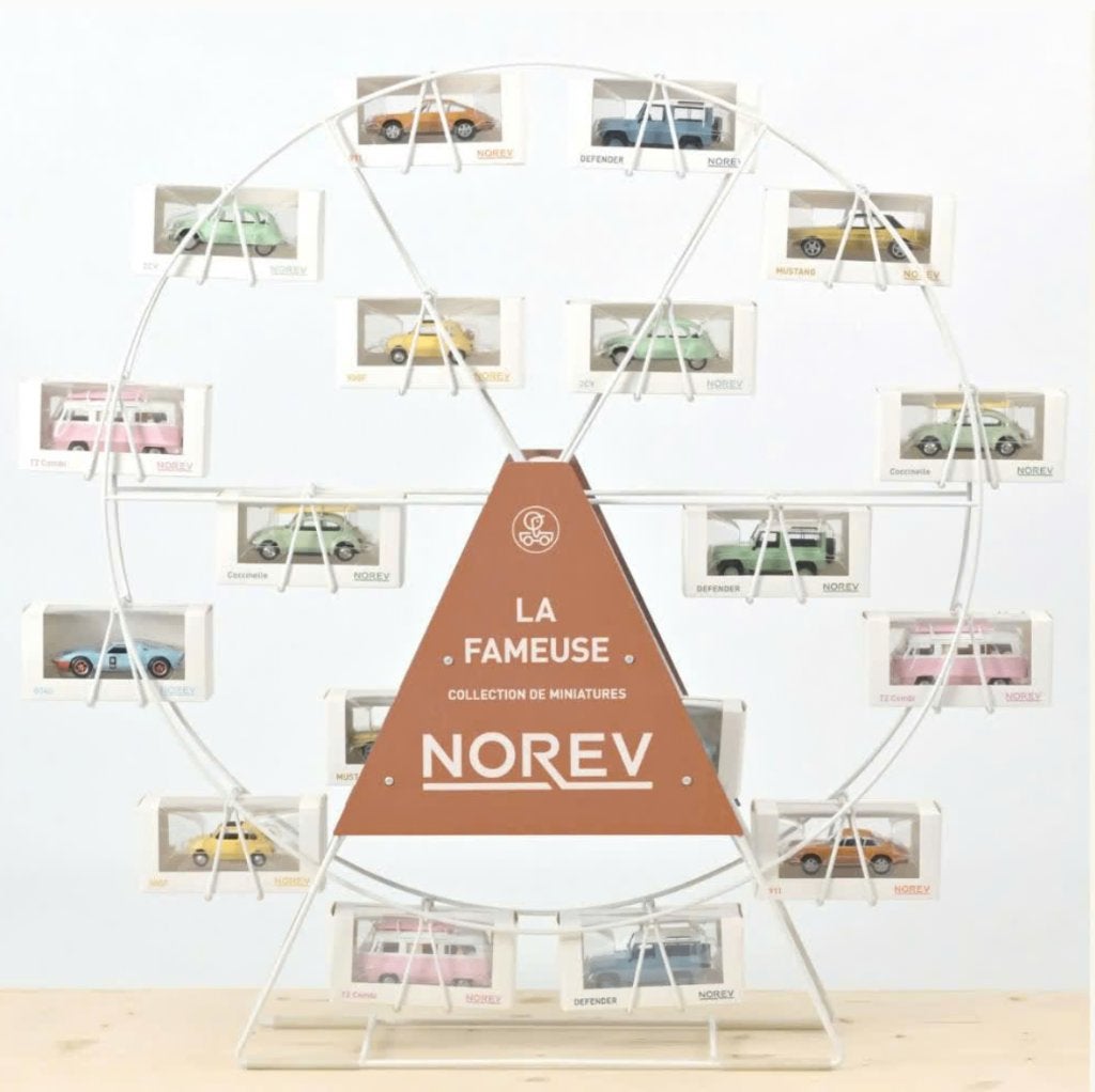 NOREV Draaimolen Display Terracotta voor 18 1/43 jet-cars, Verzenden, Nieuw, Auto, Norev