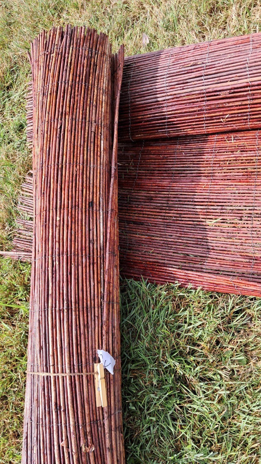 natuurlijke  afscheiding, Tuin en Terras, Tuinschermen, Ophalen, Hout, 200 cm of meer, 150 tot 200 cm