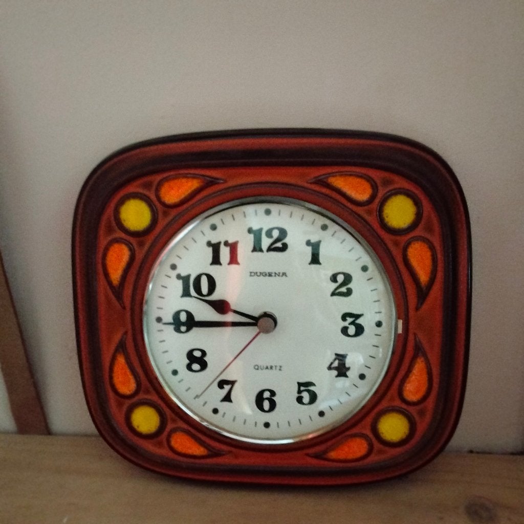 vintage klok, Antiek en Kunst, Ophalen of Verzenden