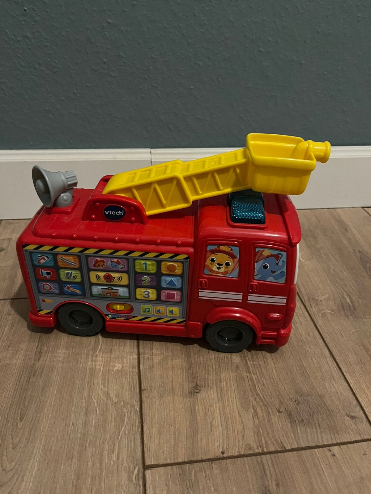 VTech brandweerauto muziek geluid, Ophalen of Verzenden, Zo goed als nieuw