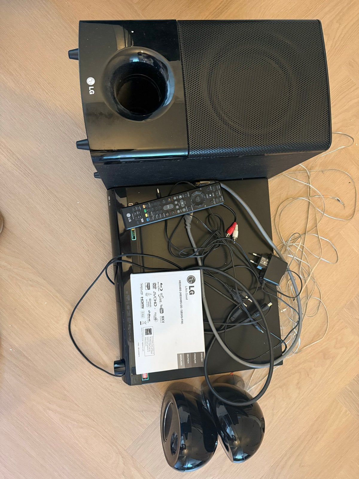 Dolby surround LG Blu-Ray Home Theater Systeem Full HD, Overige merken, Blu-ray-speler, 70 watt of meer, Ophalen of Verzenden