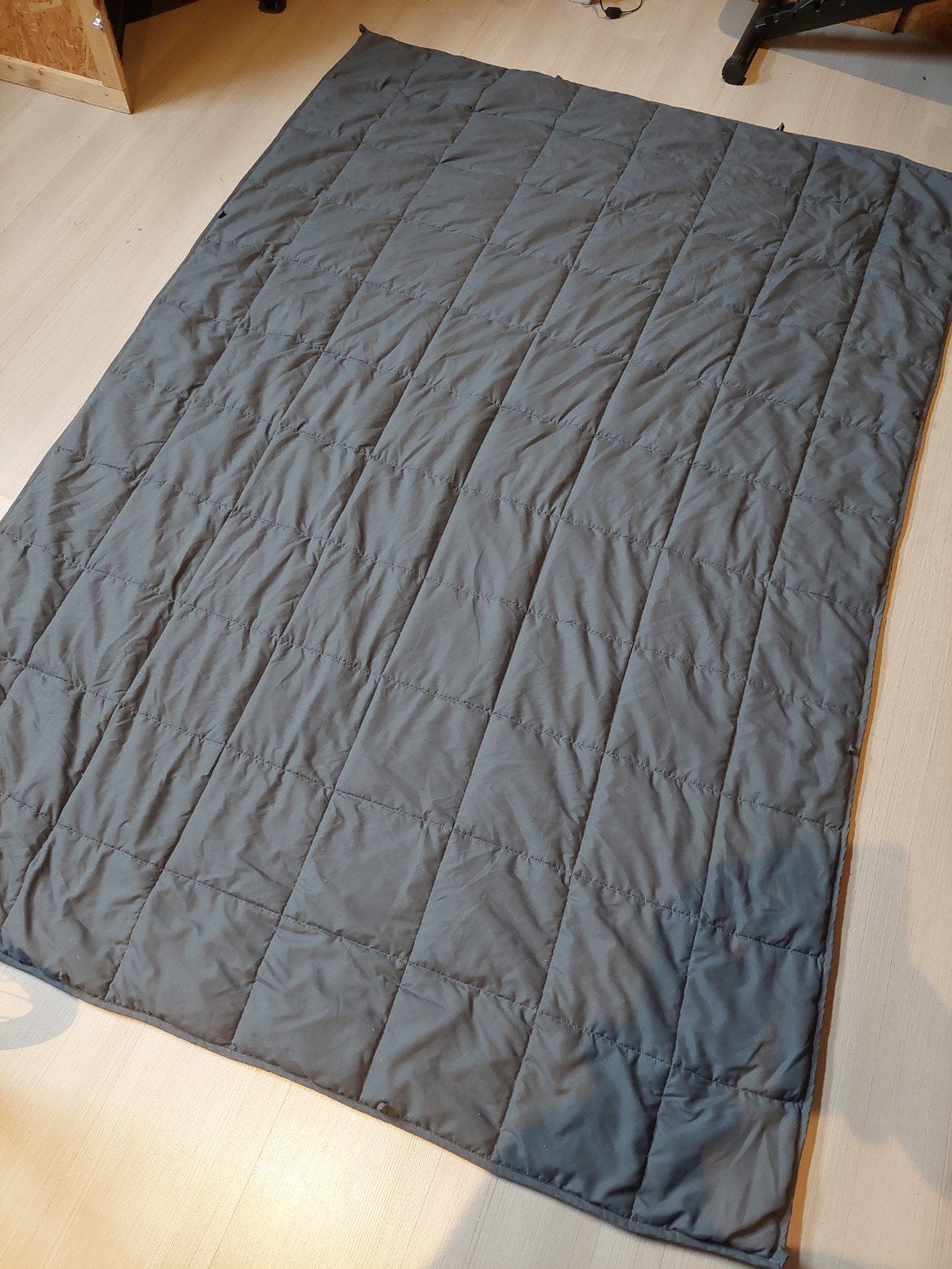 Verzwaard dekbed 140x200 cm - Grijs, Huis en Inrichting, Eenpersoons, Verzenden, Grijs, Deken of Dekbed