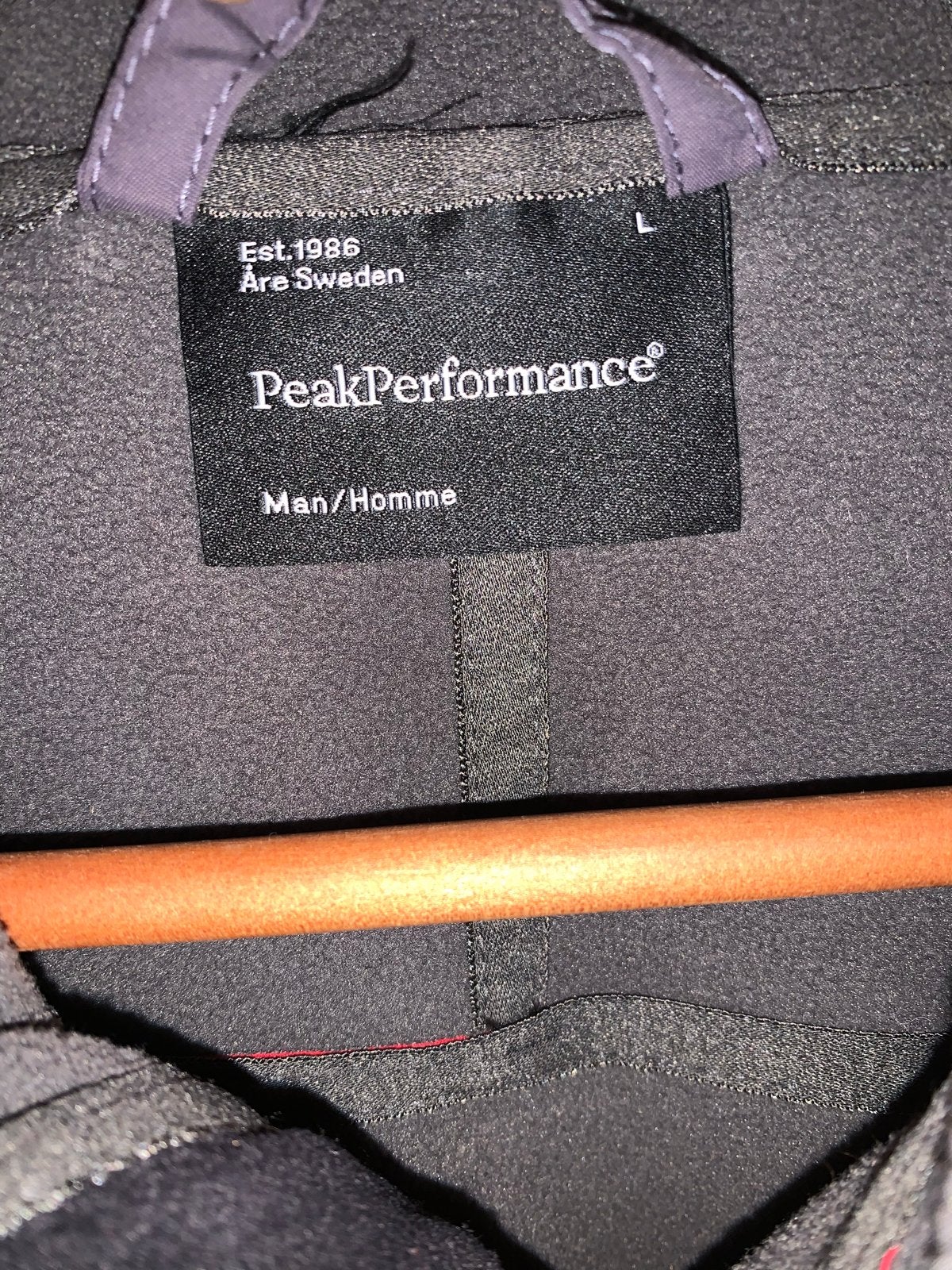 Peak Performance Softshell Jas Heren - Maat L, Ophalen of Verzenden, Zo goed als nieuw, Maat 52/54 (L), Rood