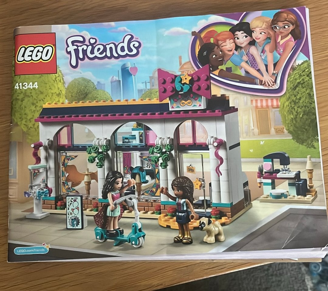 Lego friends 41344 kledingwinkel, Ophalen of Verzenden, Zo goed als nieuw