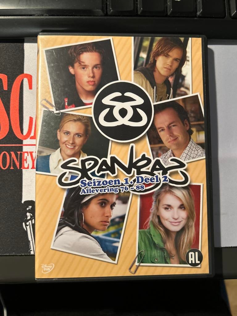 SpangaS Seizoen 1 Deel 2 DVD (Afl. 76-88), Cd's en Dvd's, Alle leeftijden, Ophalen of Verzenden, Gebruikt, Drama