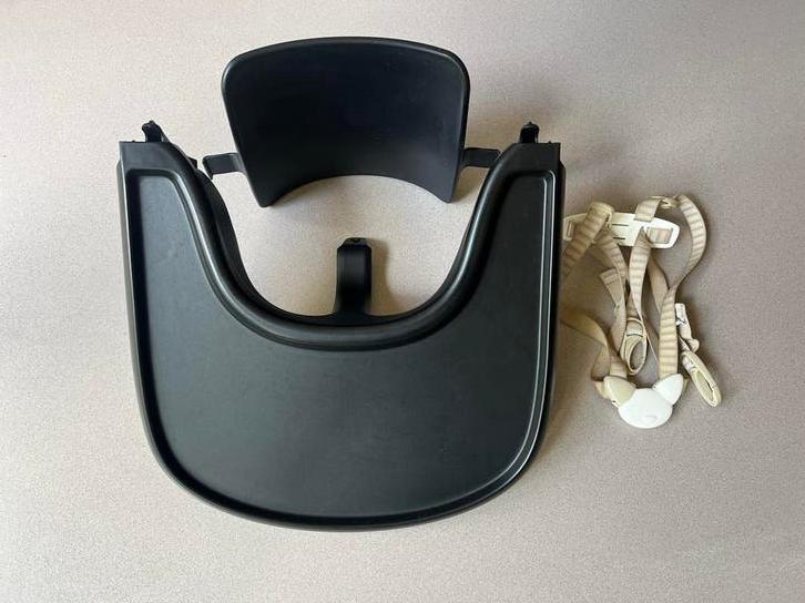 Stokke Tripp Trapp babyset met tafelblad, Kinderen en Baby's, Kinderstoelen, Ophalen, Gebruikt, Overige typen, Afneembaar eetblad