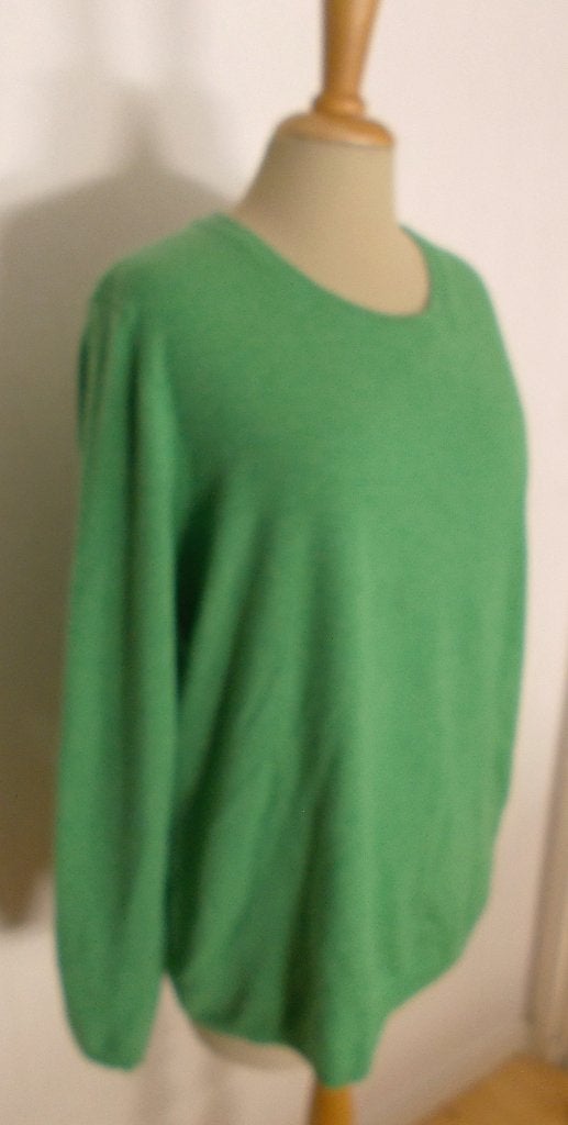 Mooie groene cashmere/wol mix trui van Include! L/46, Verzenden, Zo goed als nieuw, Maat 42/44 (L), Groen