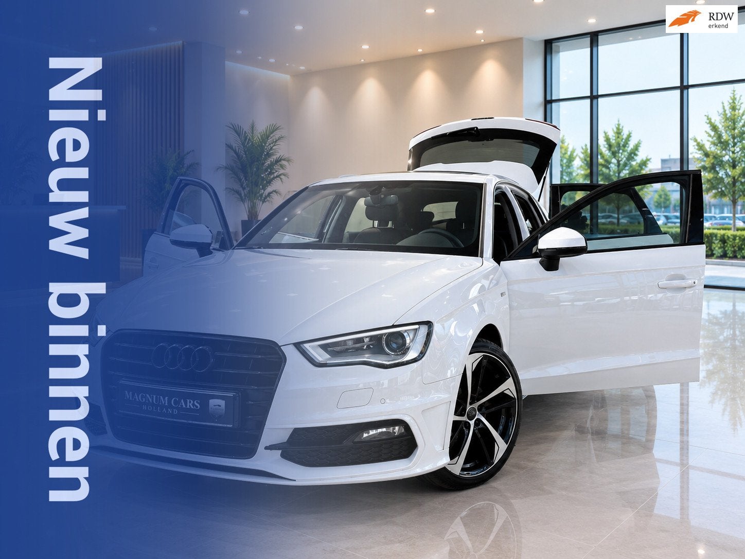 Audi A3 Sportback 1.4 TFSI 5D S-Line Xenon Scherm Navi Nw AP, Auto's, Dealer onderhouden, 125 pk, Gebruikt, Euro 6