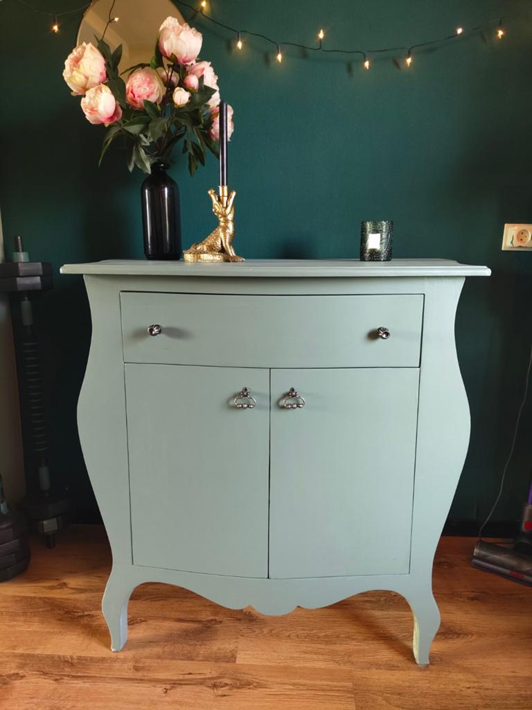 Houten Buikkast / Commode - Zware Kwaliteit, Ophalen, Met deur(en), 50 tot 100 cm, Zo goed als nieuw