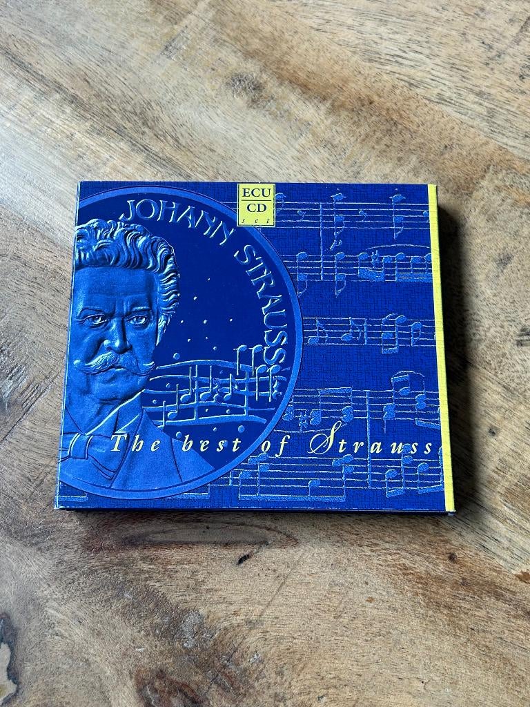 The best of Strauss, EDU CD, Postzegels en Munten, Munten | Europa | Euromunten, Ophalen of Verzenden