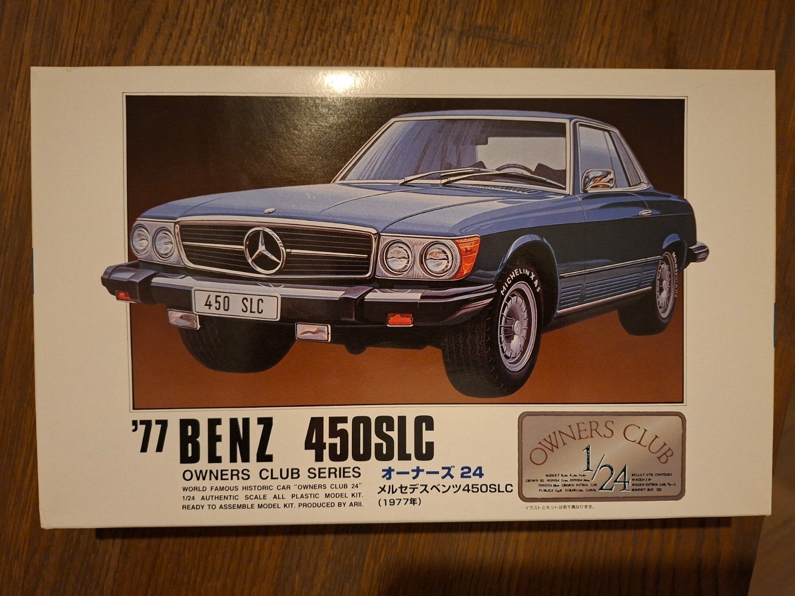 Arii 1/24 bouwdoos Mercedes 450 SLC, Ophalen of Verzenden, Groter dan 1:32, Auto