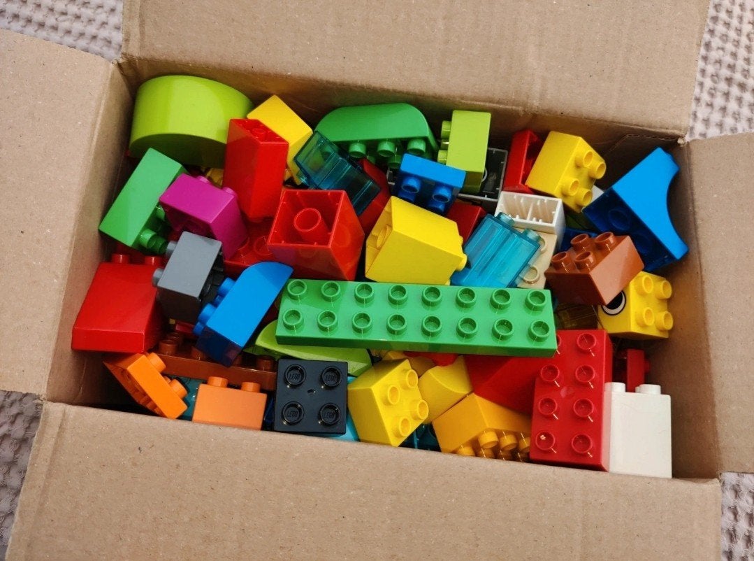 Lego Duplo blokken - 100 stuks, Ophalen of Verzenden, Gebruikt