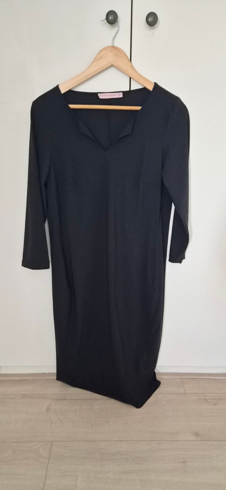 studio Anneloes jurk, zwart maat M, Ophalen of Verzenden, Zo goed als nieuw, Maat 38/40 (M), Zwart