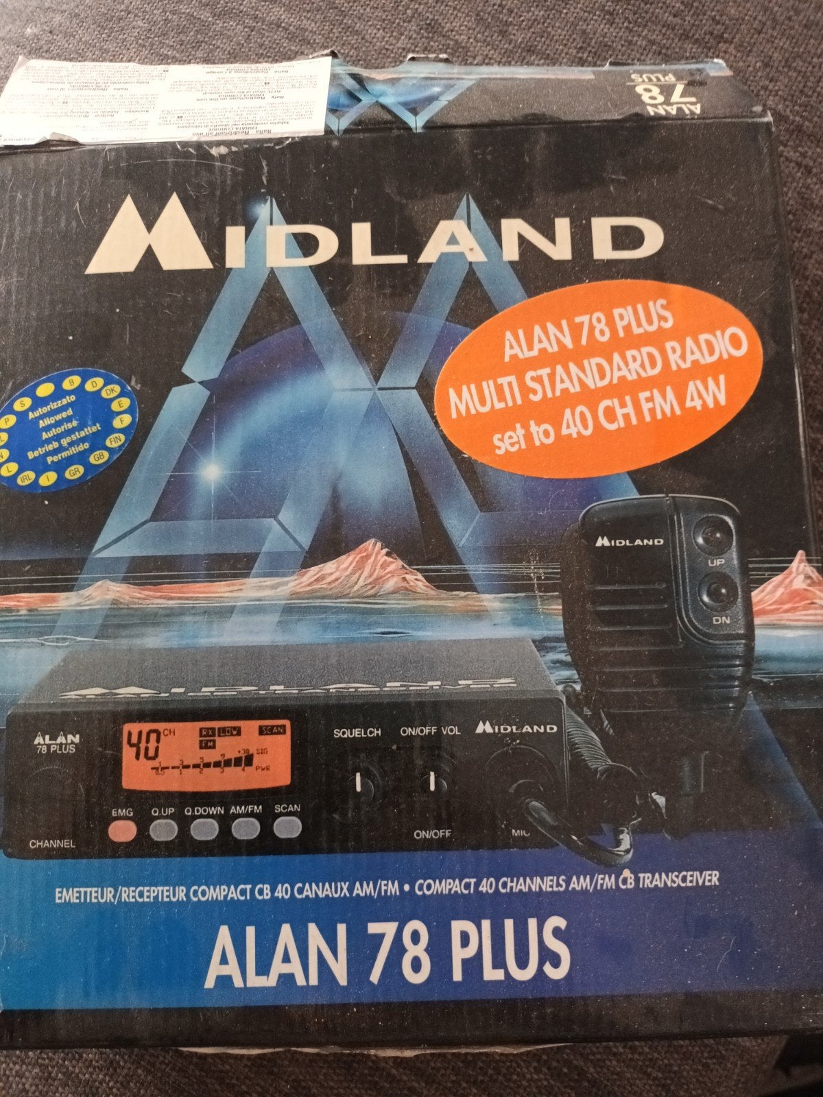 Te koop Midland alan 78 plus nieuw in doos, Telecommunicatie, Zenders en Ontvangers, Ophalen of Verzenden, Nieuw