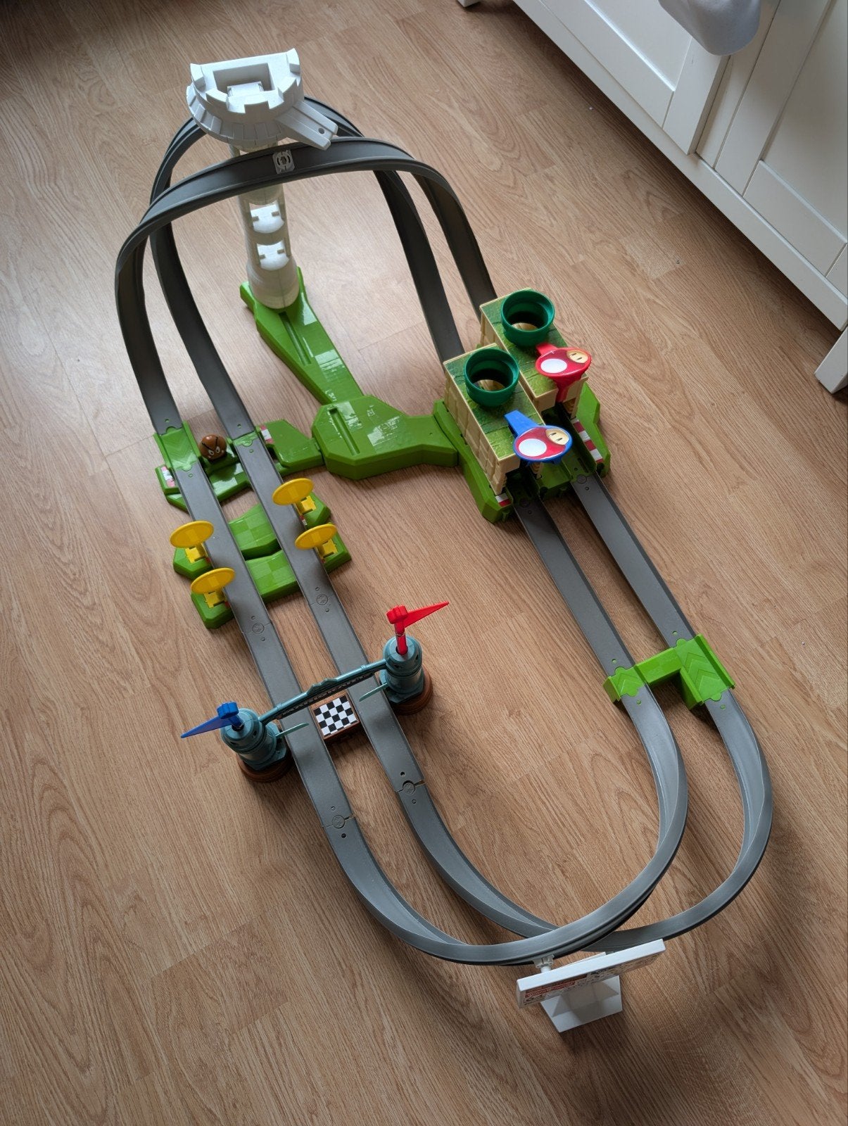 Hot Wheels Mario Kart baan!, Ophalen of Verzenden, Zo goed als nieuw, Handmatig, Hot Wheels