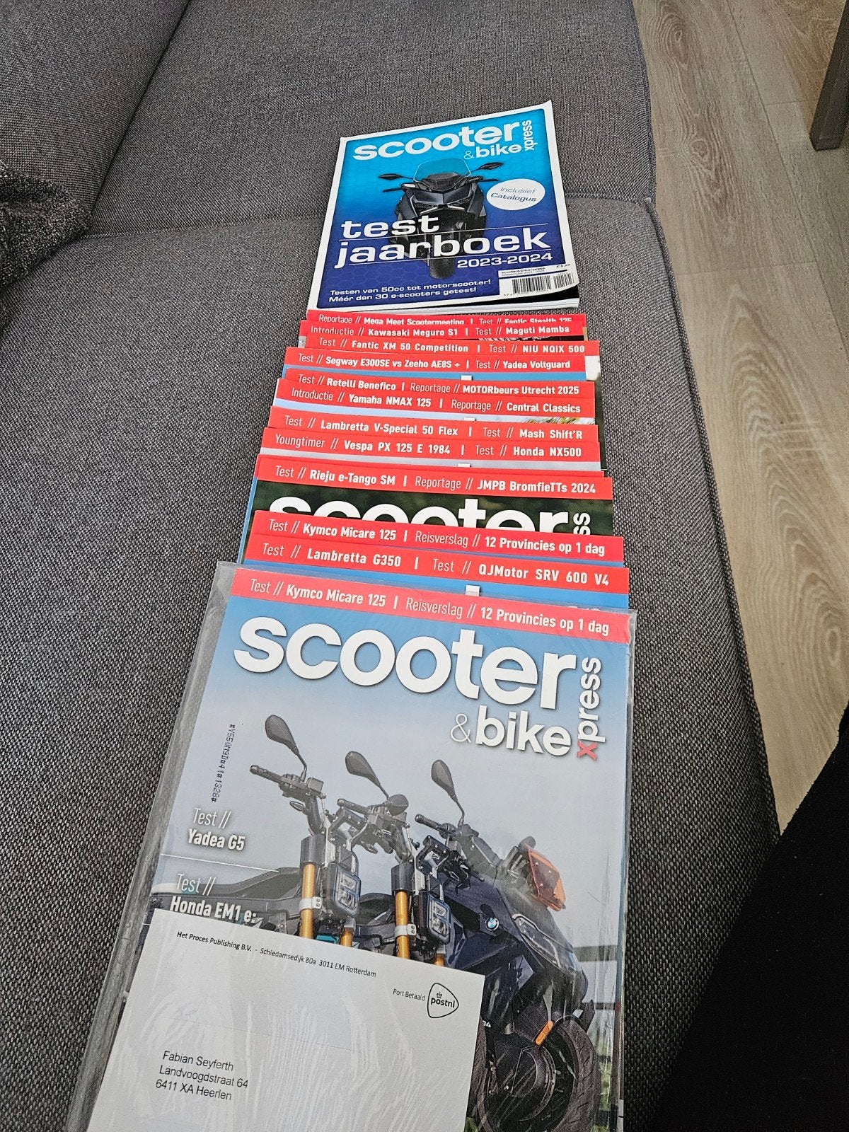 Scooter & Bike Test Jaarboek 2023-2024 en meer, Ophalen of Verzenden, Zo goed als nieuw, Overige typen