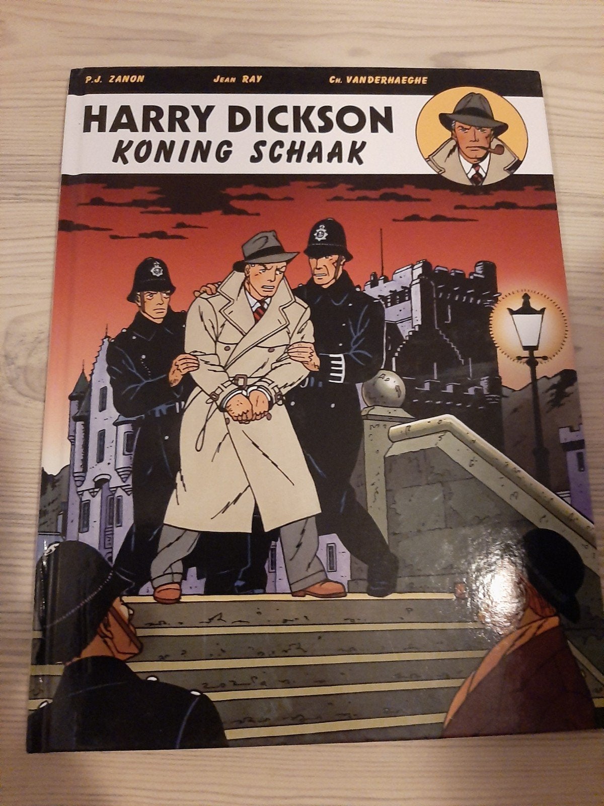 Harry Dickson - Koning Schaak (hardcover), Eén stripboek, Ophalen of Verzenden, Zo goed als nieuw, P.J. Zanon, Jean Ray, C. Vanderhaeghe