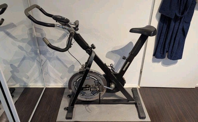 MPF spinbike spinningbike spinningfiets hometrainer, Sport en Fitness, Ophalen, Gebruikt, Spinningfiets