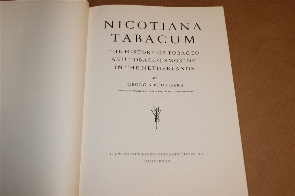 Nicotiana Tabacum [1964] — Geschiedenis Tabak & Roken [ENG], Ophalen of Verzenden, Gelezen