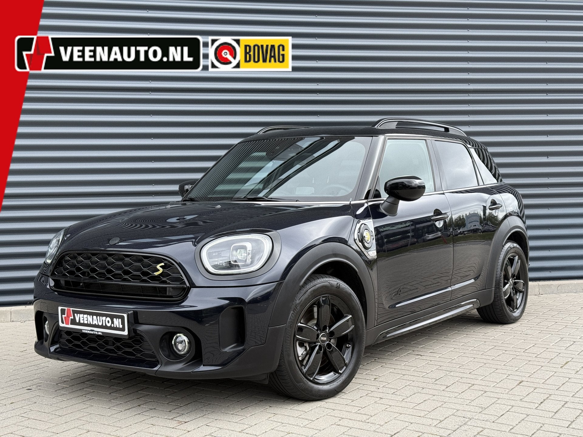 MINI Countryman 2.0 Cooper SE ALL4 Leder/Apple/Camera, Auto's, Automaat, Gebruikt, Zwart, Countryman