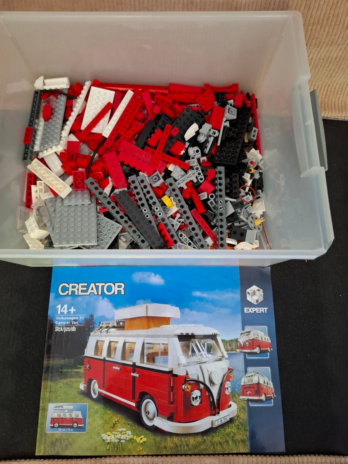 Creator Expert Volkswagen T1 Camper Van (10220), Ophalen of Verzenden, Gebruikt, Overige merken