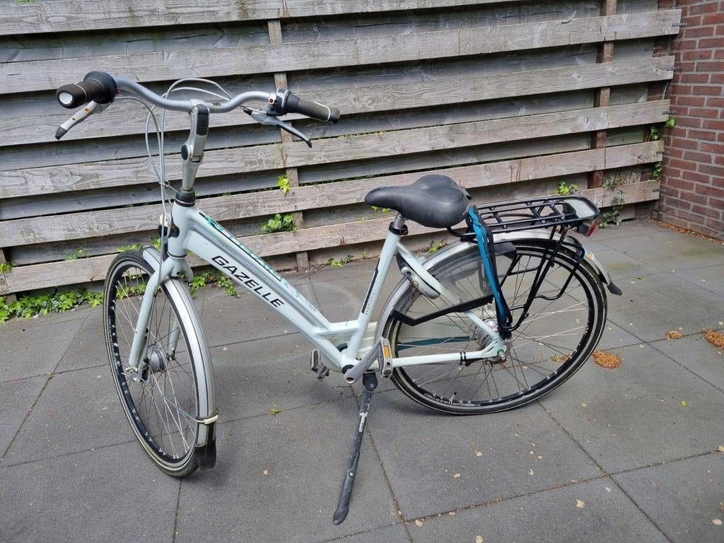 Gazelle damesfiets met 7 versnellingen, Fietsen en Brommers, Fietsen | Dames | Damesfietsen, Ophalen, Velgrem, Versnellingen, Gazelle