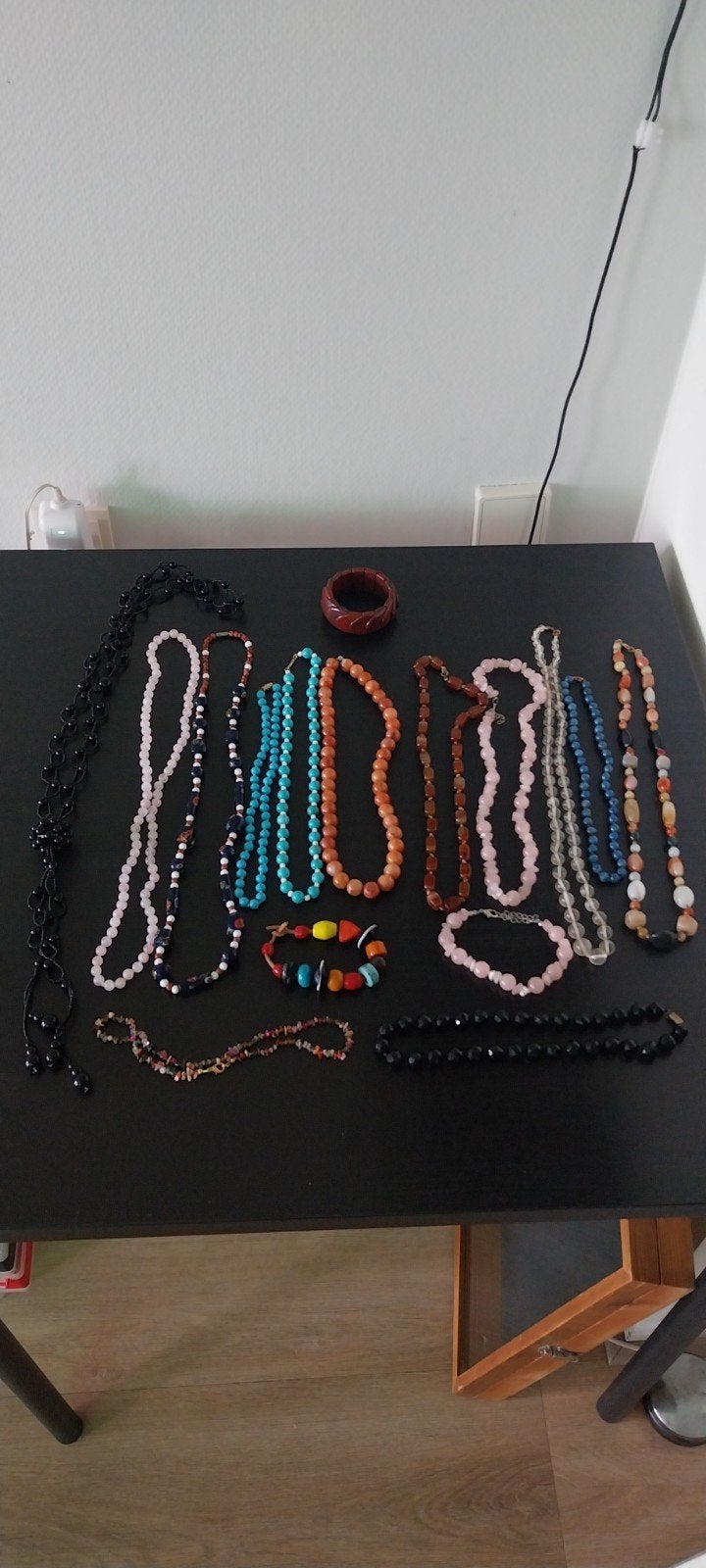 Lot edelstenen sieraden in goeden staat, Ophalen, Overige materialen, Armband
