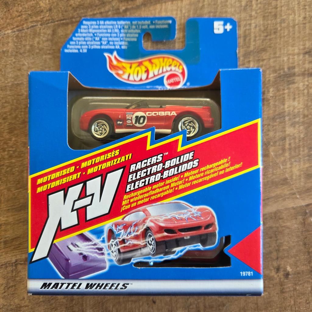 Hot Wheels X-V Racers Cobra gemotoriseerde auto, Ophalen of Verzenden, Nieuw