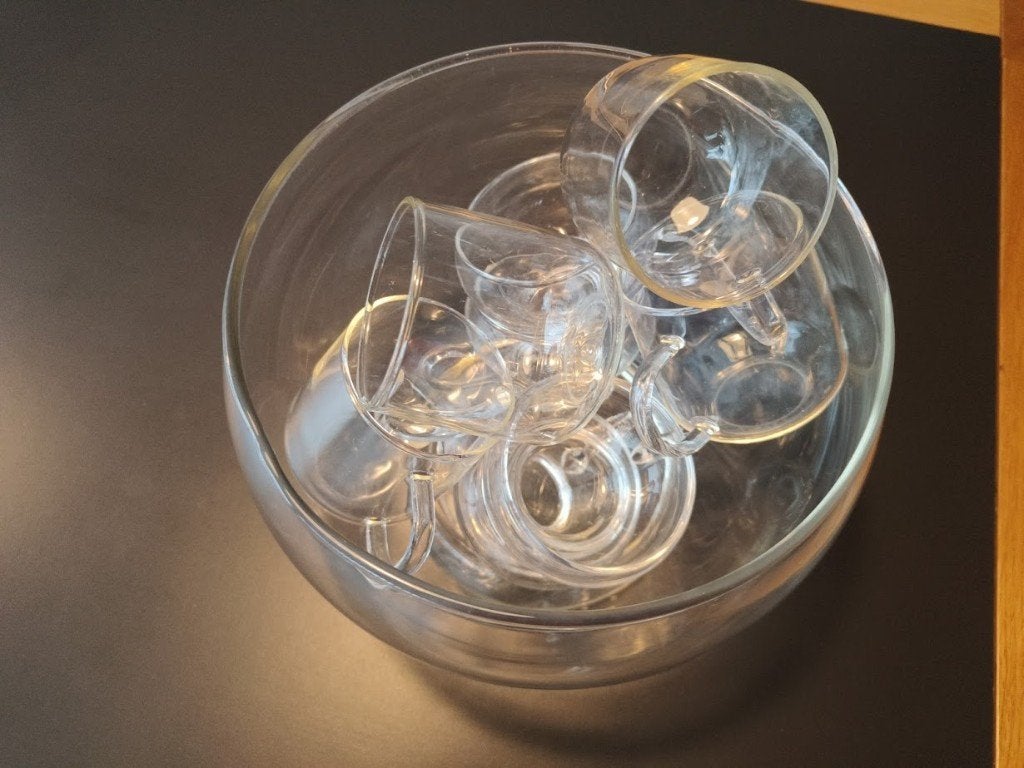 Bowl schaal / glaasjes, Ophalen